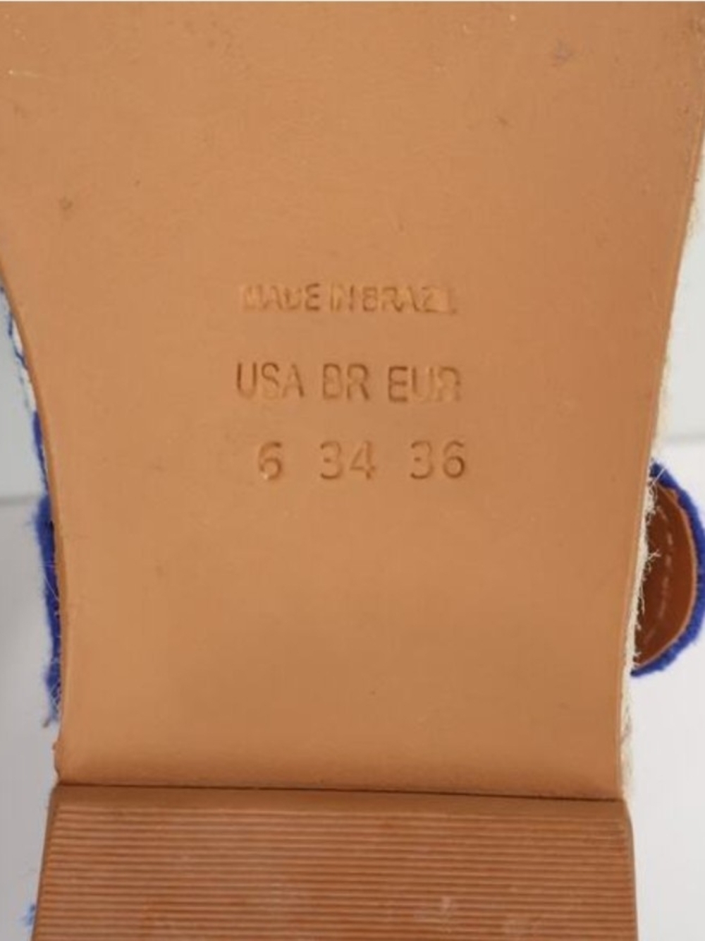Farm Rio Embroidered Mary Jane Espadrilles Fits 5-5.5 - Picture 6 of 6